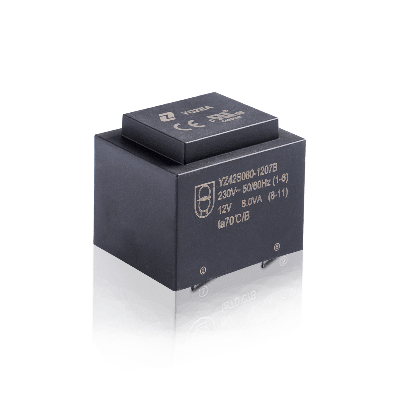 YZ42S060-1207B-Power 8VA Encapsulated Customized 12v 24v Transformer